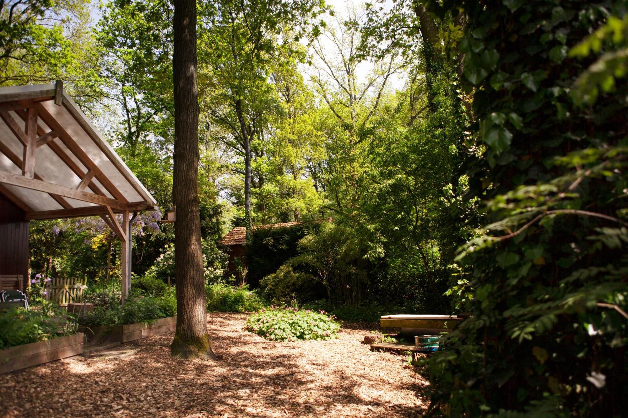 Knus Boshuisje Onder De Eiken Ermelo Exterior foto